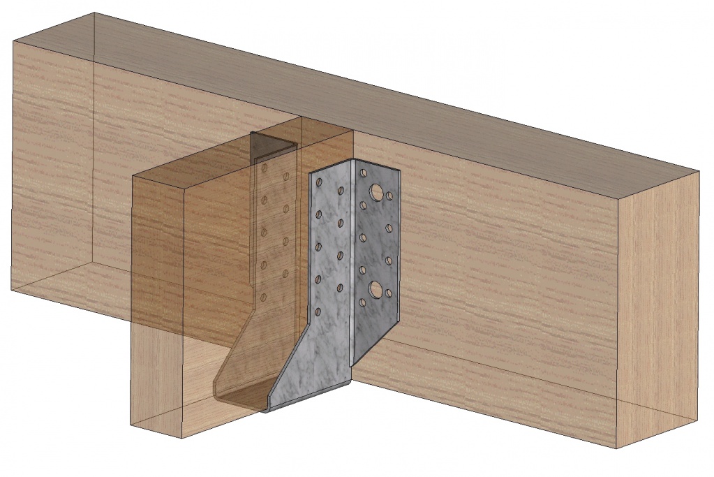 Применение опоры бруса OBRO