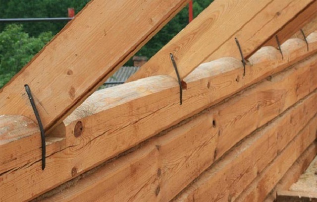 Врубка стропил