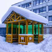 Строим беседку сами. Часть 2. Осень - зима.