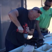 А может молотком?